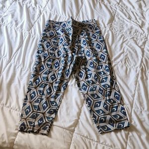 2x (XL) Pinupgirl Clothing Laura Byrnes Moontile cropped trousers